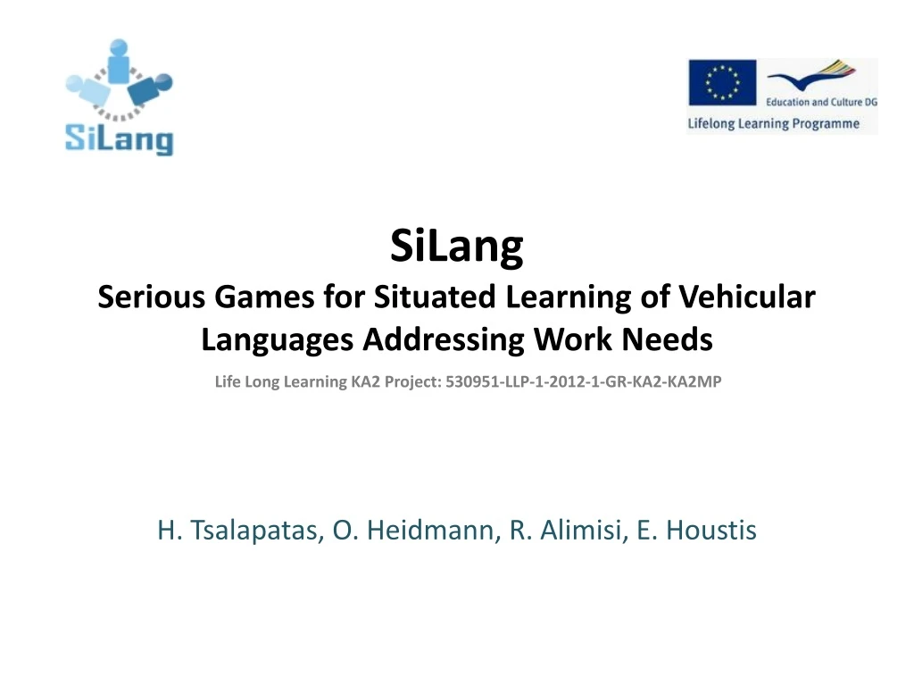 silang serious games for situated learning of vehicular languages addressing work needs
