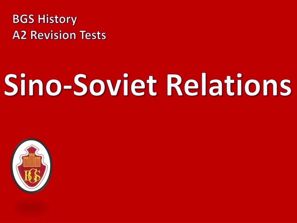 bgs history a2 revision tests