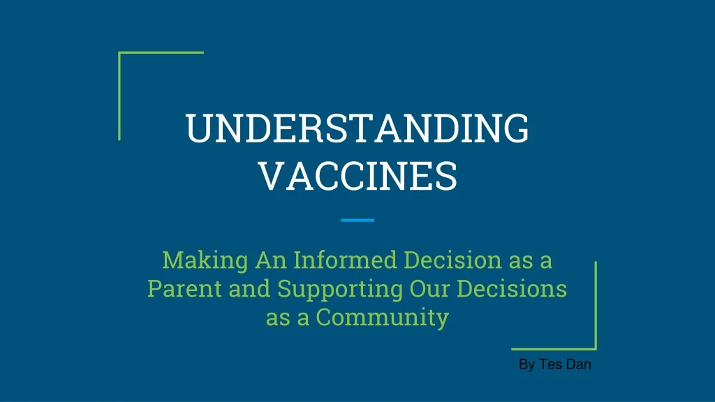 understanding vaccines