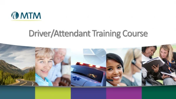 Driver/Attendant Training Course