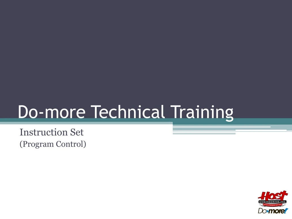 do more technical training