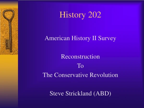 History 202