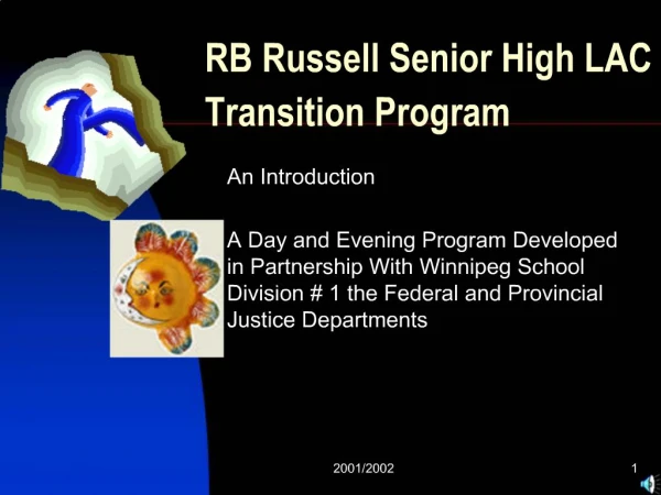 RB Russell Senior High LAC Transition Program