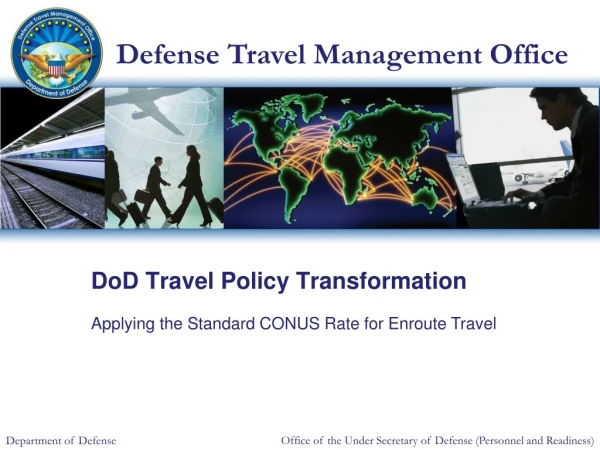 DoD Travel Policy Transformation