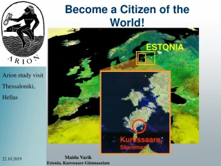 Become a Citizen of the World!