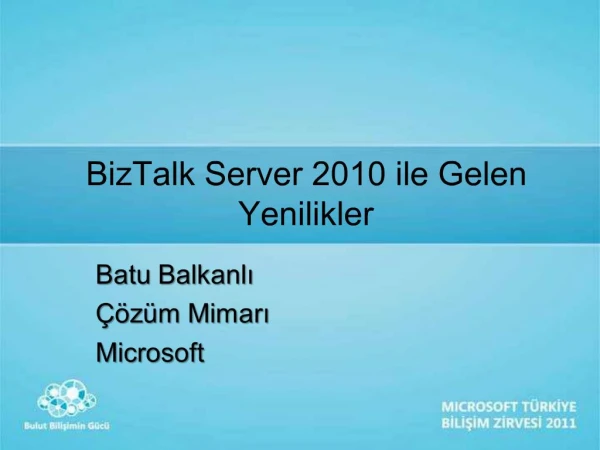 Batu Balkanli z m Mimari Microsoft