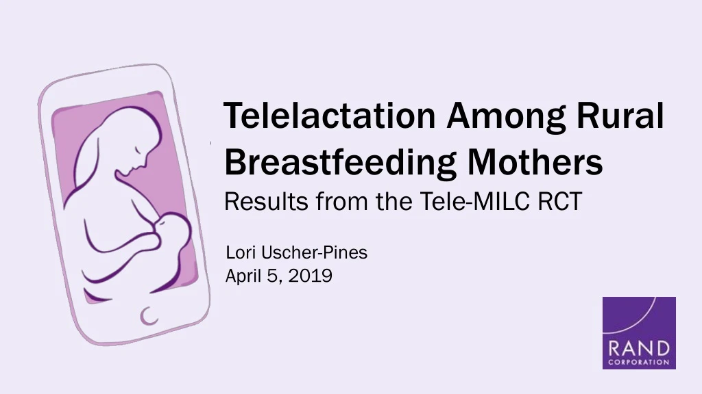 telelactation among rural breastfeeding mothers