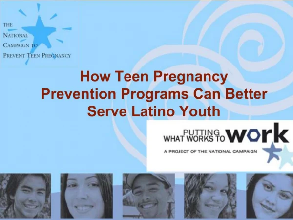 How Teen Pregnancy Prevention Programs Can Better Serve Latino Youth