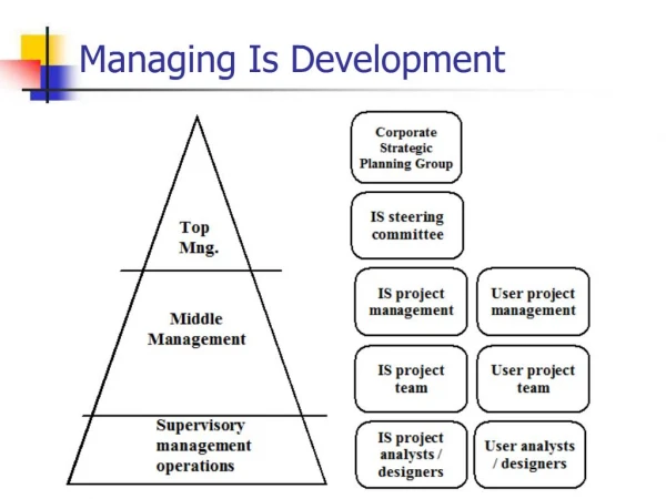 Managing Is Development