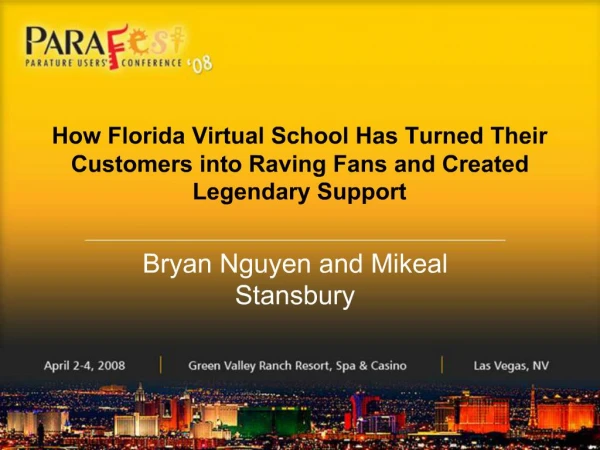 How Florida Virtual School Has Turned Their Customers into Raving Fans and Created Legendary Support