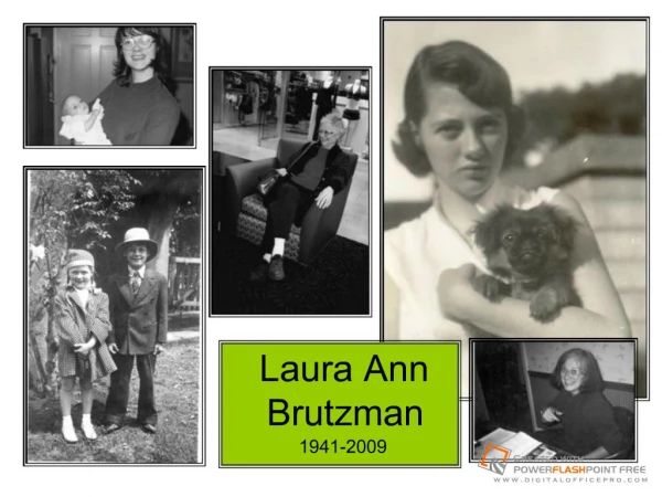 Laura Ann Brutzman: A Life Remembered