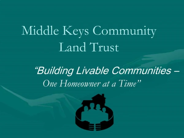 Middle Keys Community Land Trust