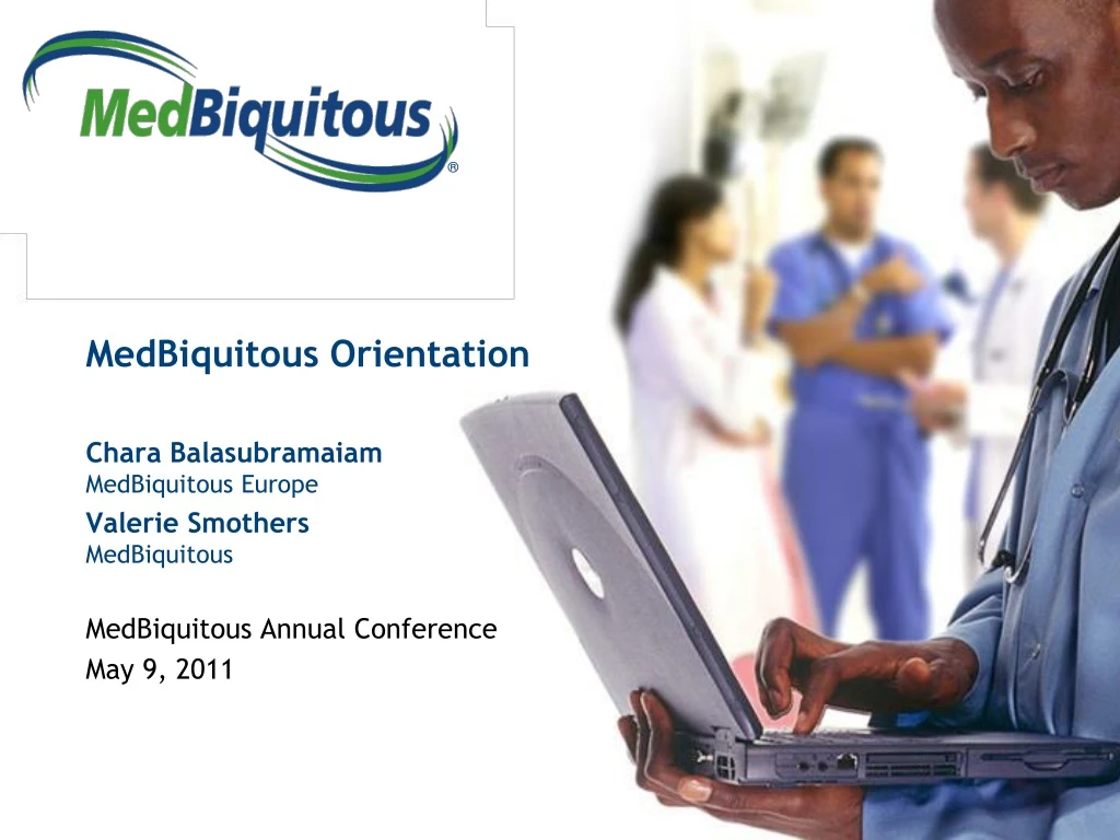 medbiquitous orientation