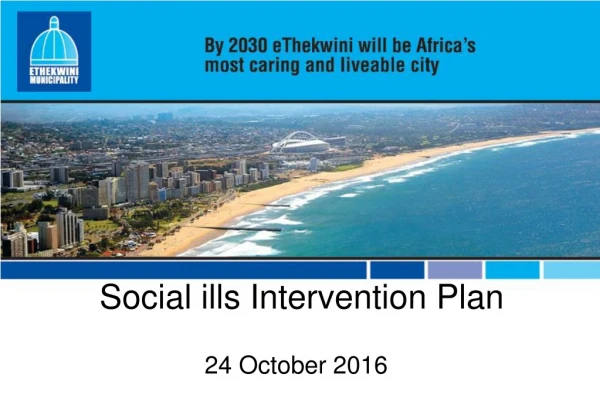 Social ills Intervention Plan
