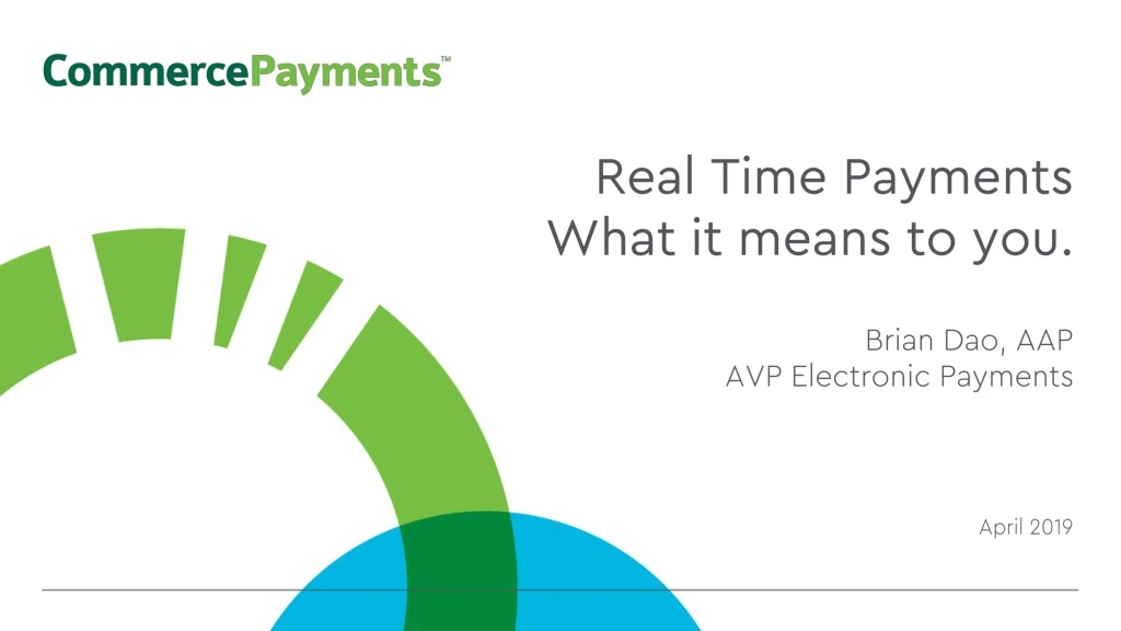 real time payments what it means to you