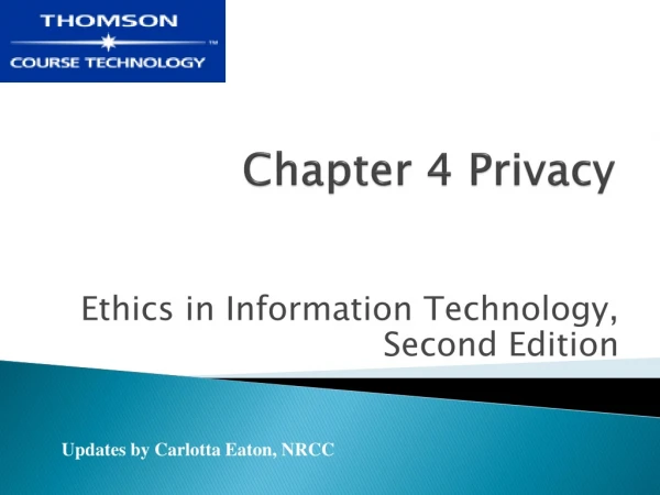 Chapter 4 Privacy