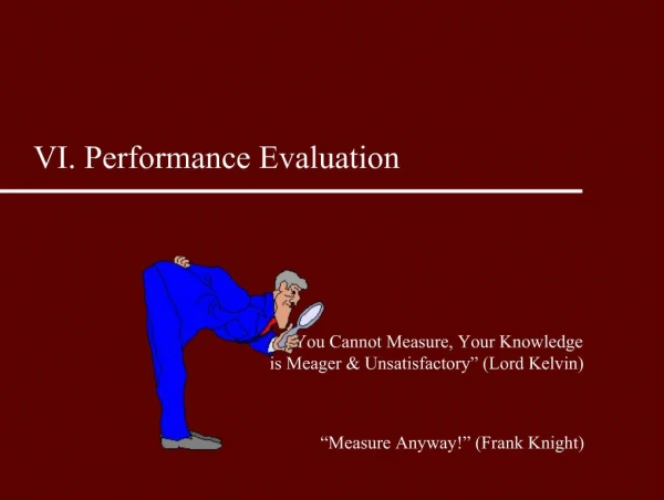 VI. Performance Evaluation