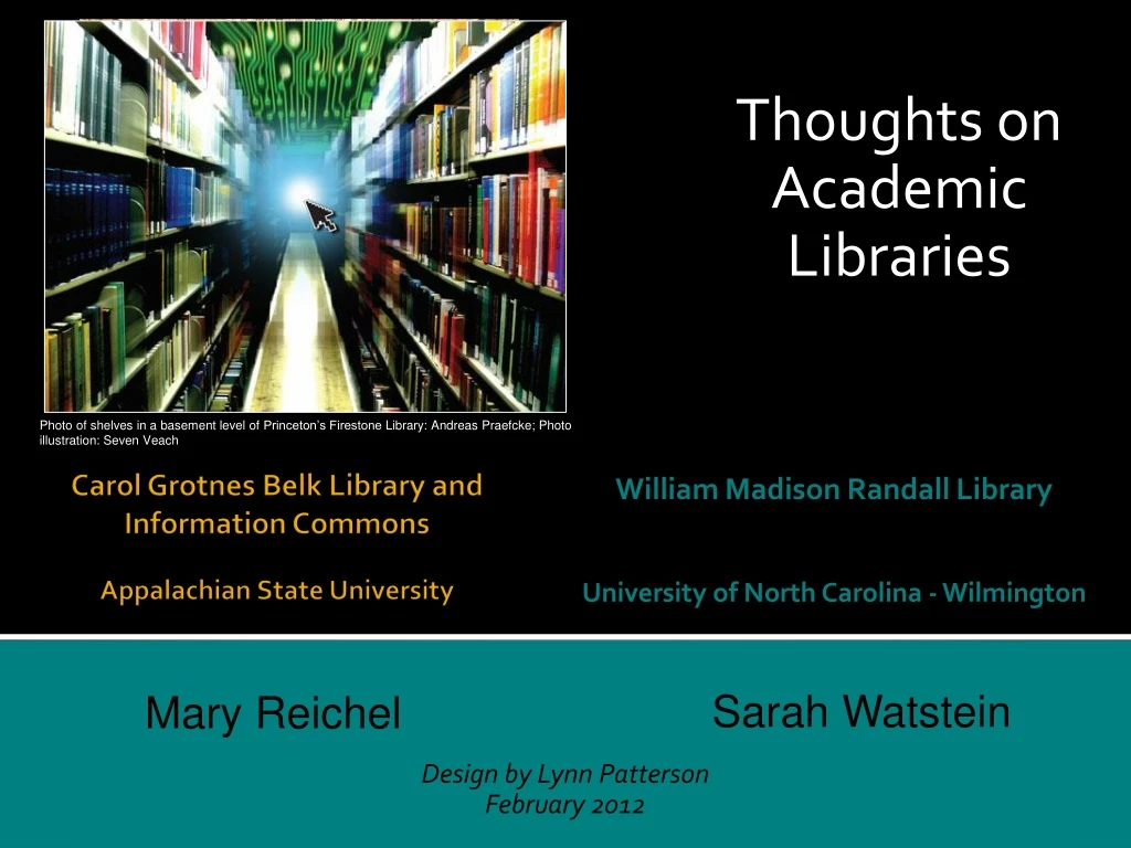 thoughts on academic libraries