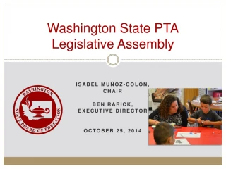 Washington State PTA Legislative Assembly - slide 1