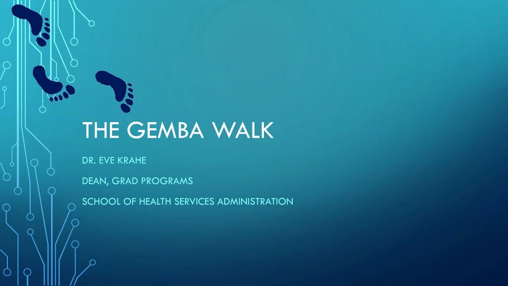 the gemba walk