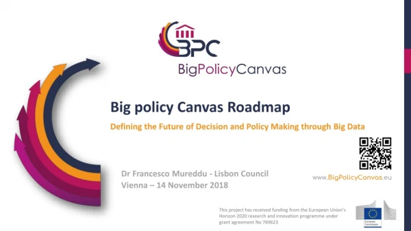 Big policy Canvas Roadmap
