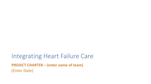Integrating Heart Failure Care