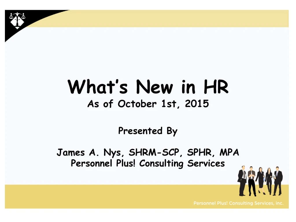 what s new in hr as of october 1st 2015