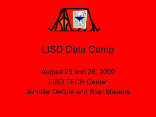 LISD Data Camp
