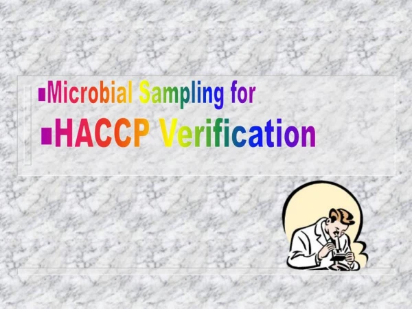 Microbial Sampling for