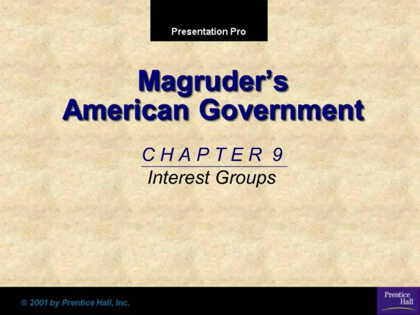 Magruder s American Government