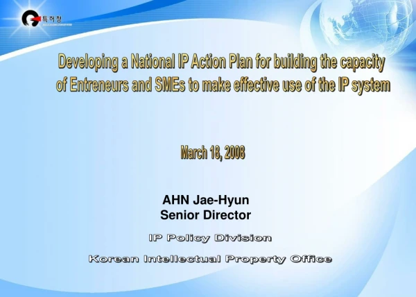 Developing a National IP Action Plan for building the capacity