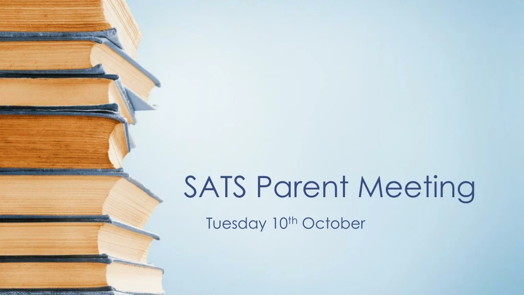 sats parent meeting