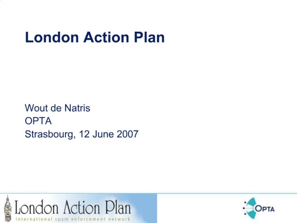London Action Plan