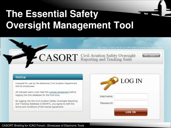 The Essential Safety Oversight Management Tool