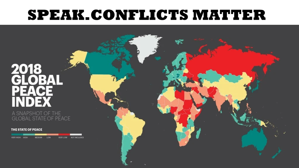 speak conflicts matter