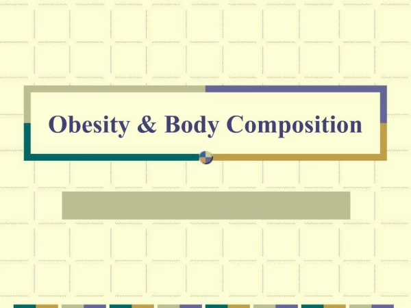 Obesity Body Composition