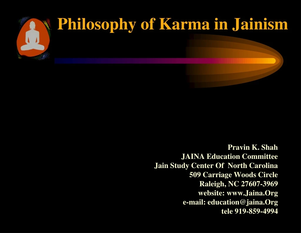 philosophy of karma in jainism