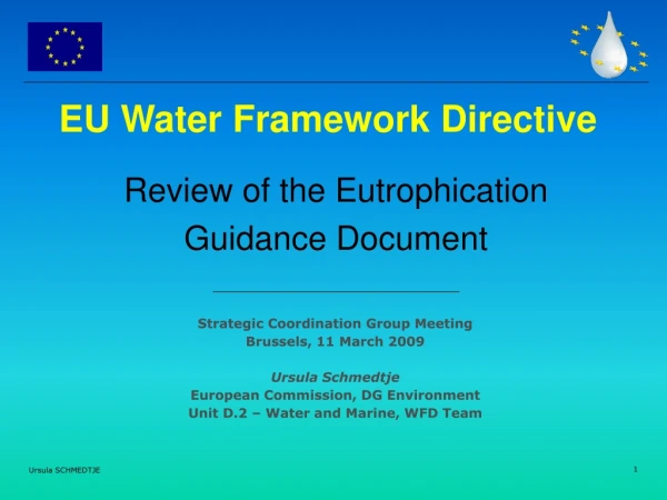 EU Water Framework Directive
