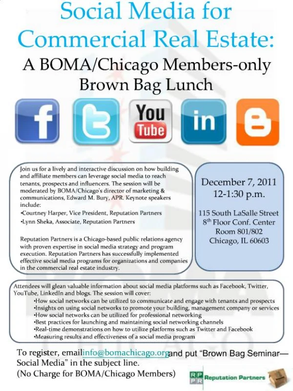 Social Media for Commercial Real Estate: A BOMA