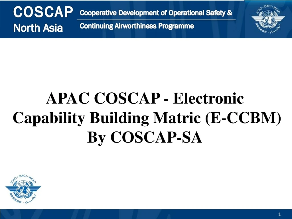 apac coscap electronic capability building matric