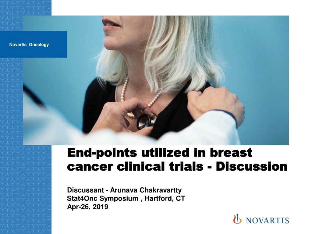 end points utilized in breast cancer clinical trials discussion