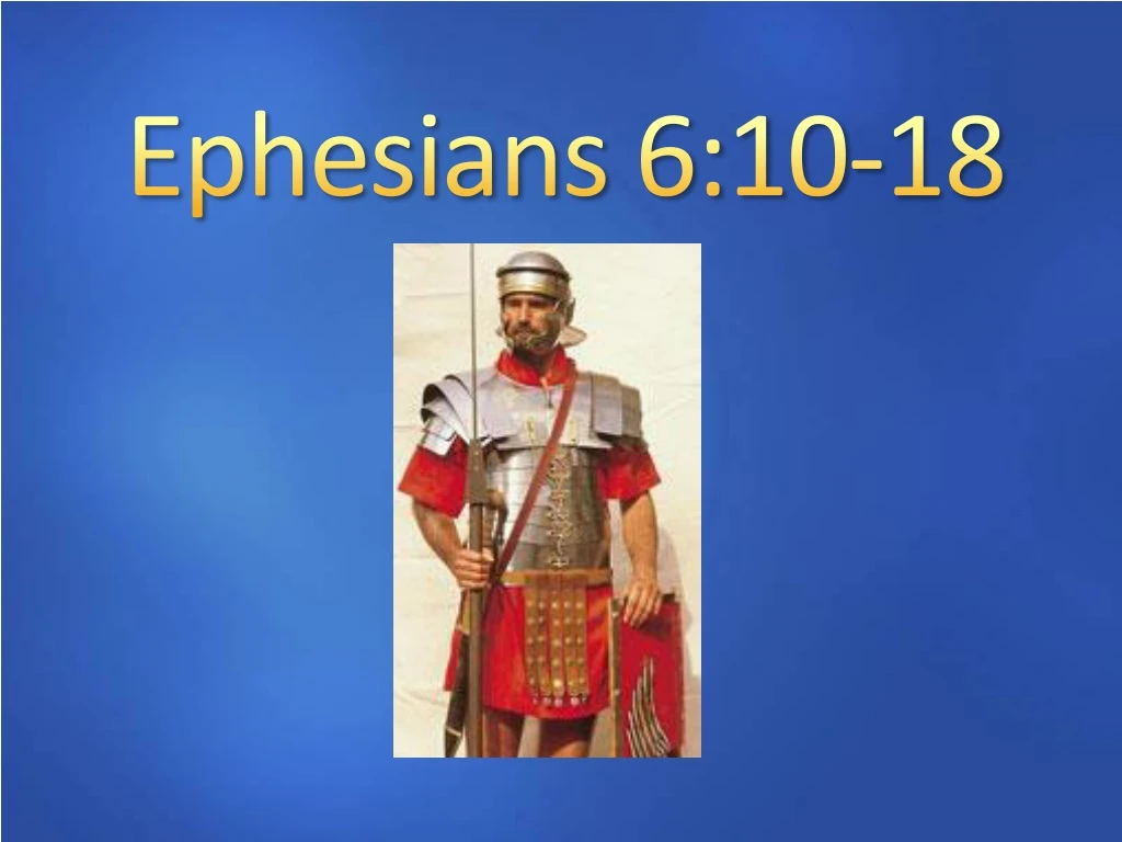 ephesians 6 10 18