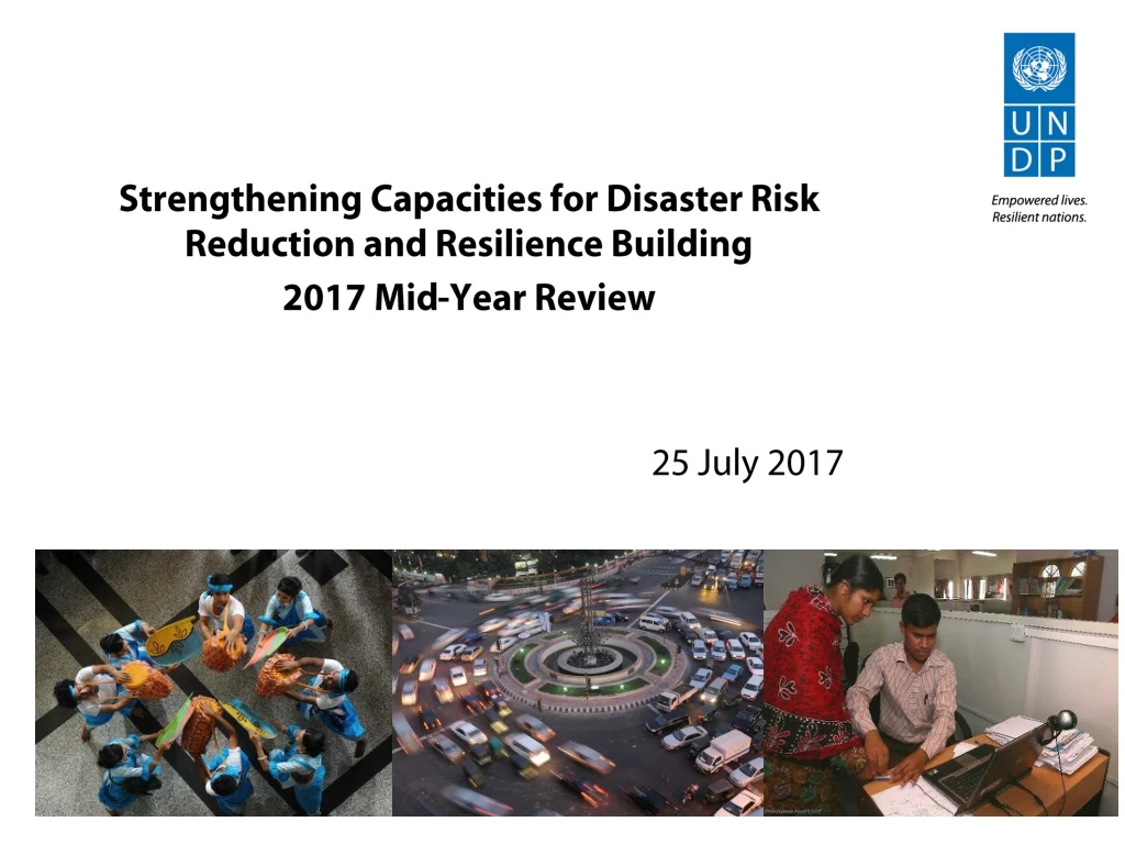 strengthening capacities for disaster risk