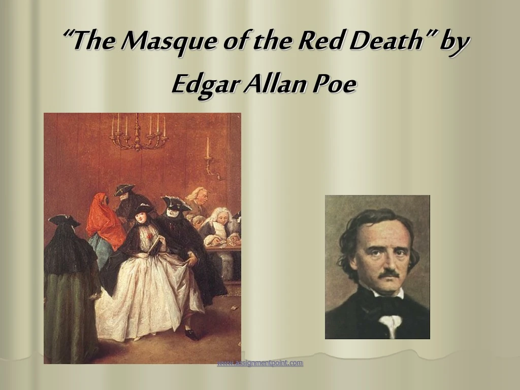 the masque of the red death by edgar allan poe