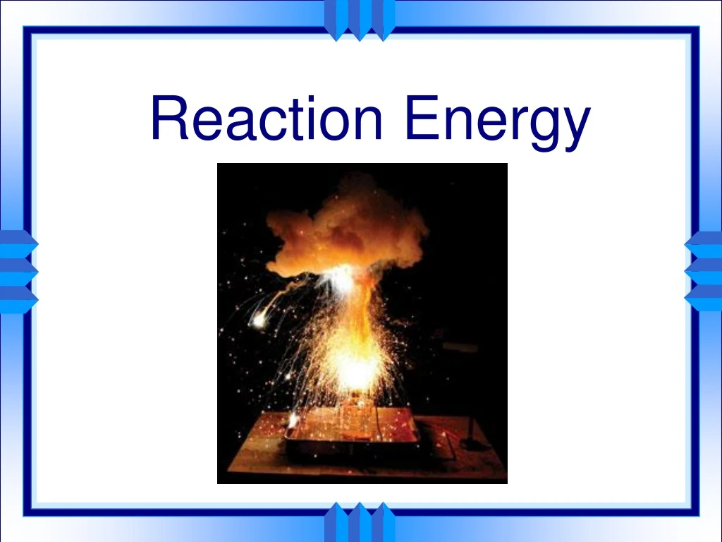 reaction energy
