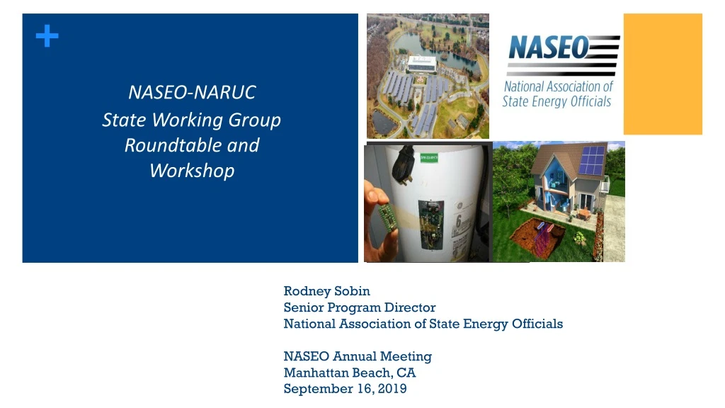 naseo naruc state working group roundtable and workshop