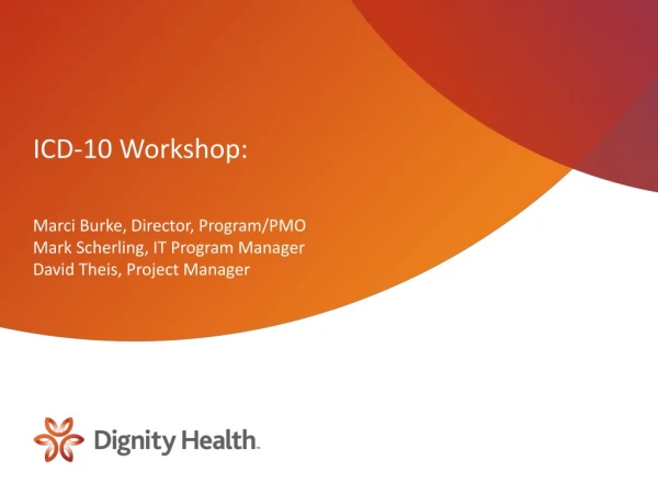 ICD-10 Workshop: