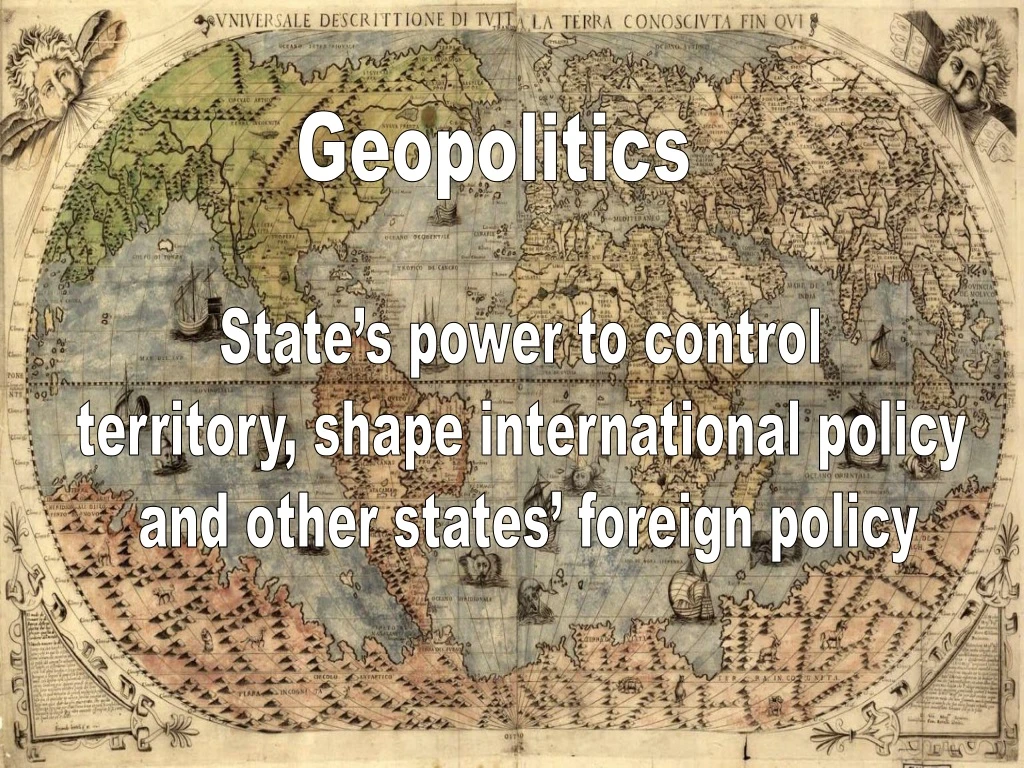 geopolitics