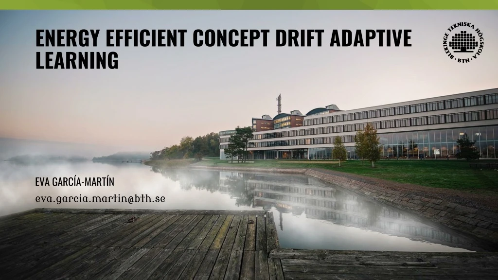 energy efficient concept drift adaptive learning