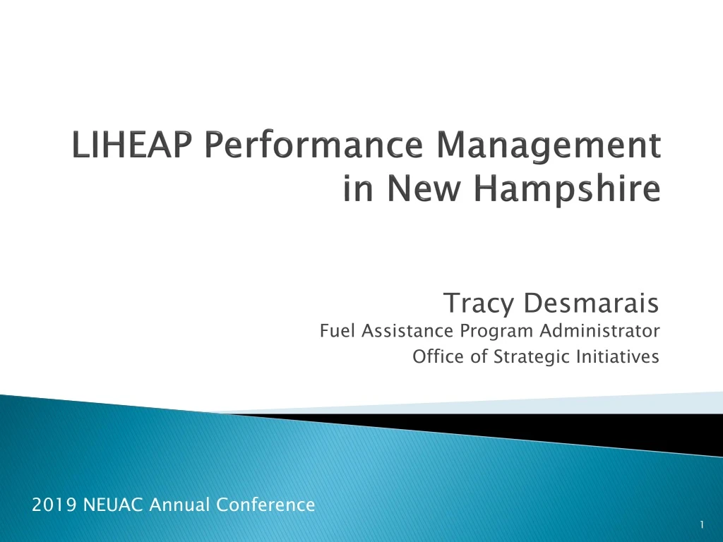 liheap performance management in new hampshire